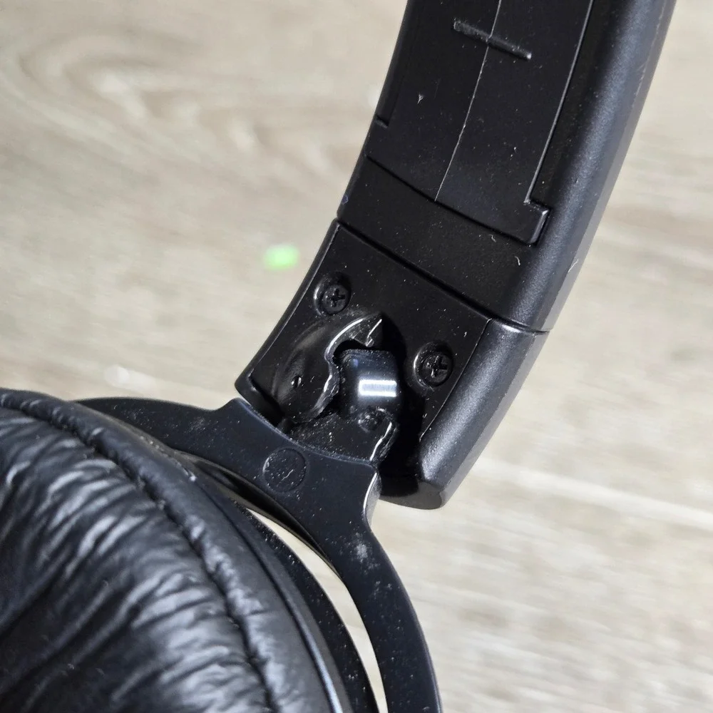 Sony MDR-ZX110 Wired On-Ear Headphones Black Folding 3.5mm Jack Tested